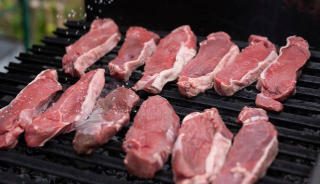 Fleisch Steak Grill Salz