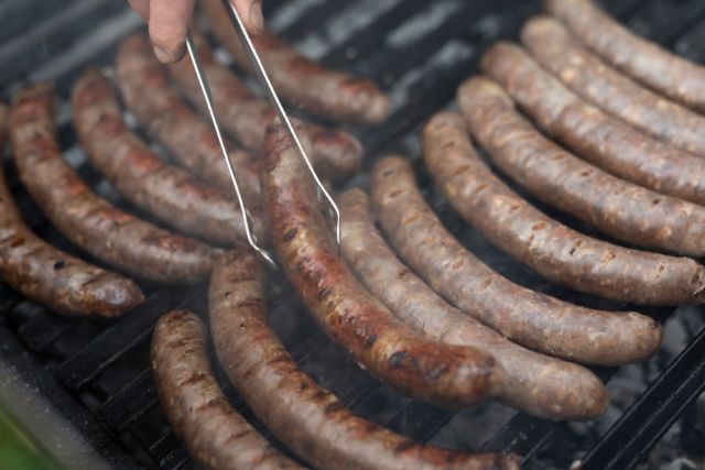 Fleisch Würste Grill